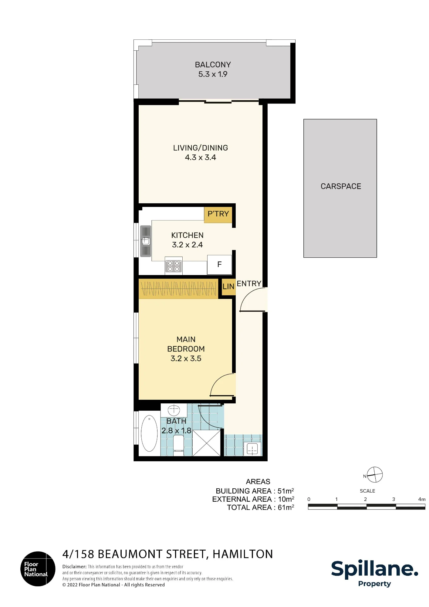 4/158 Beaumont Street, Hamilton, NSW 2303