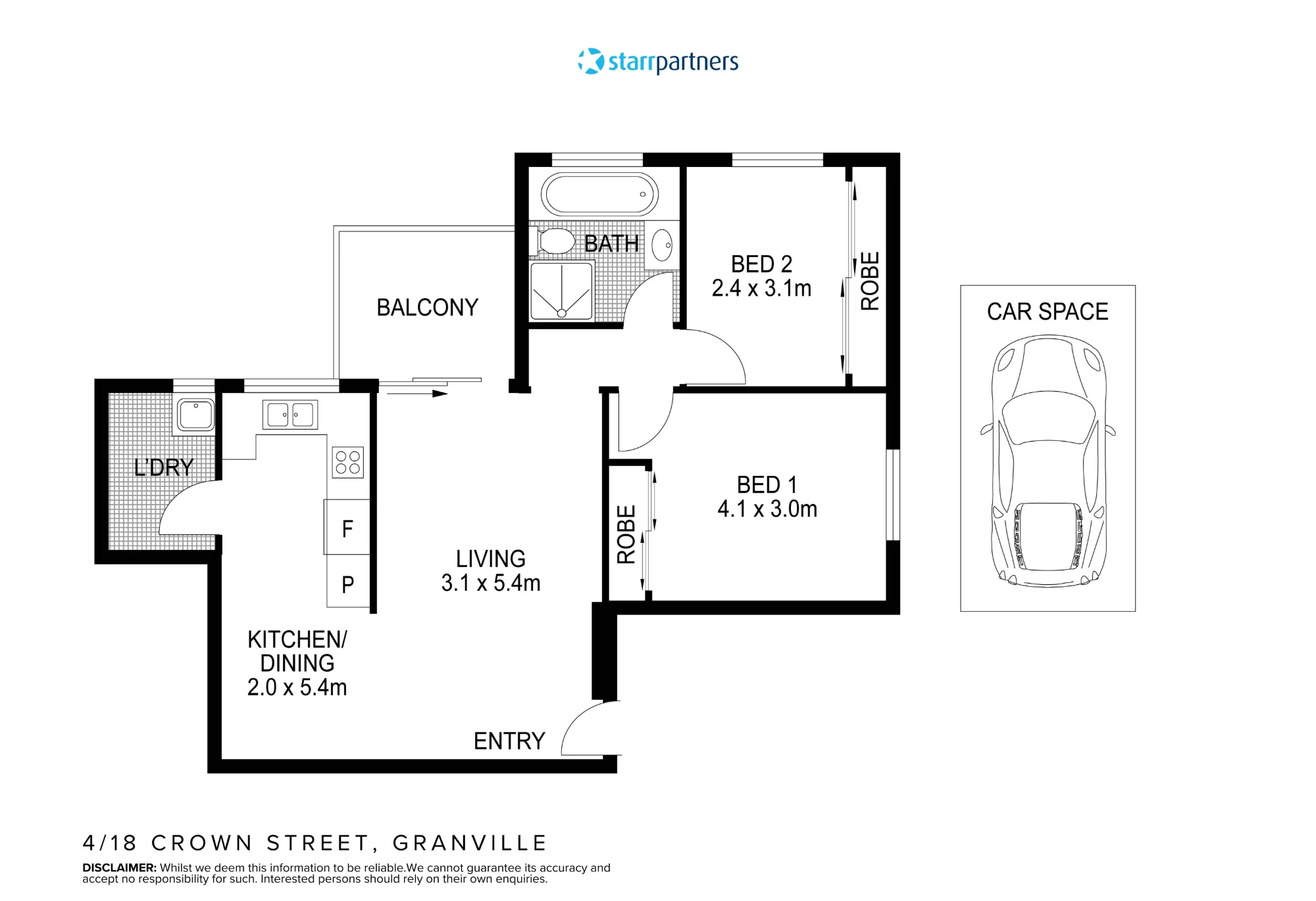 4/18 Crown Street, Granville, NSW 2142