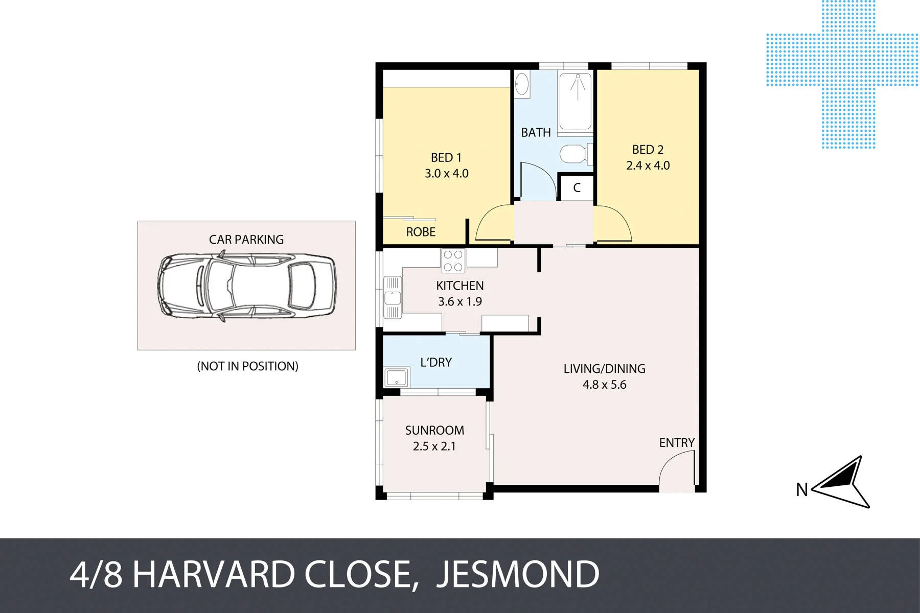 4/8 Harvard Close, Jesmond, NSW 2299