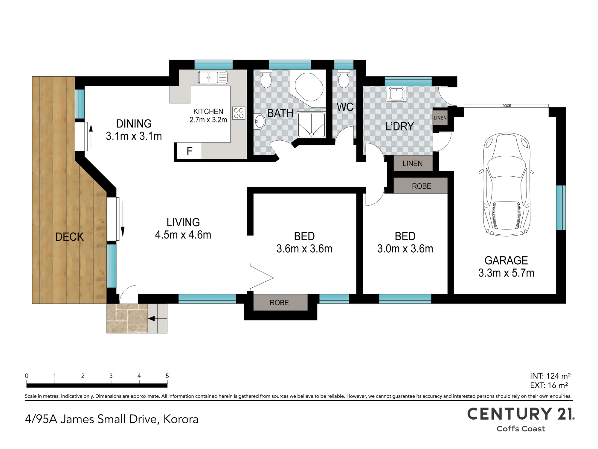 4/95a James Small Drive, Korora, NSW 2450
