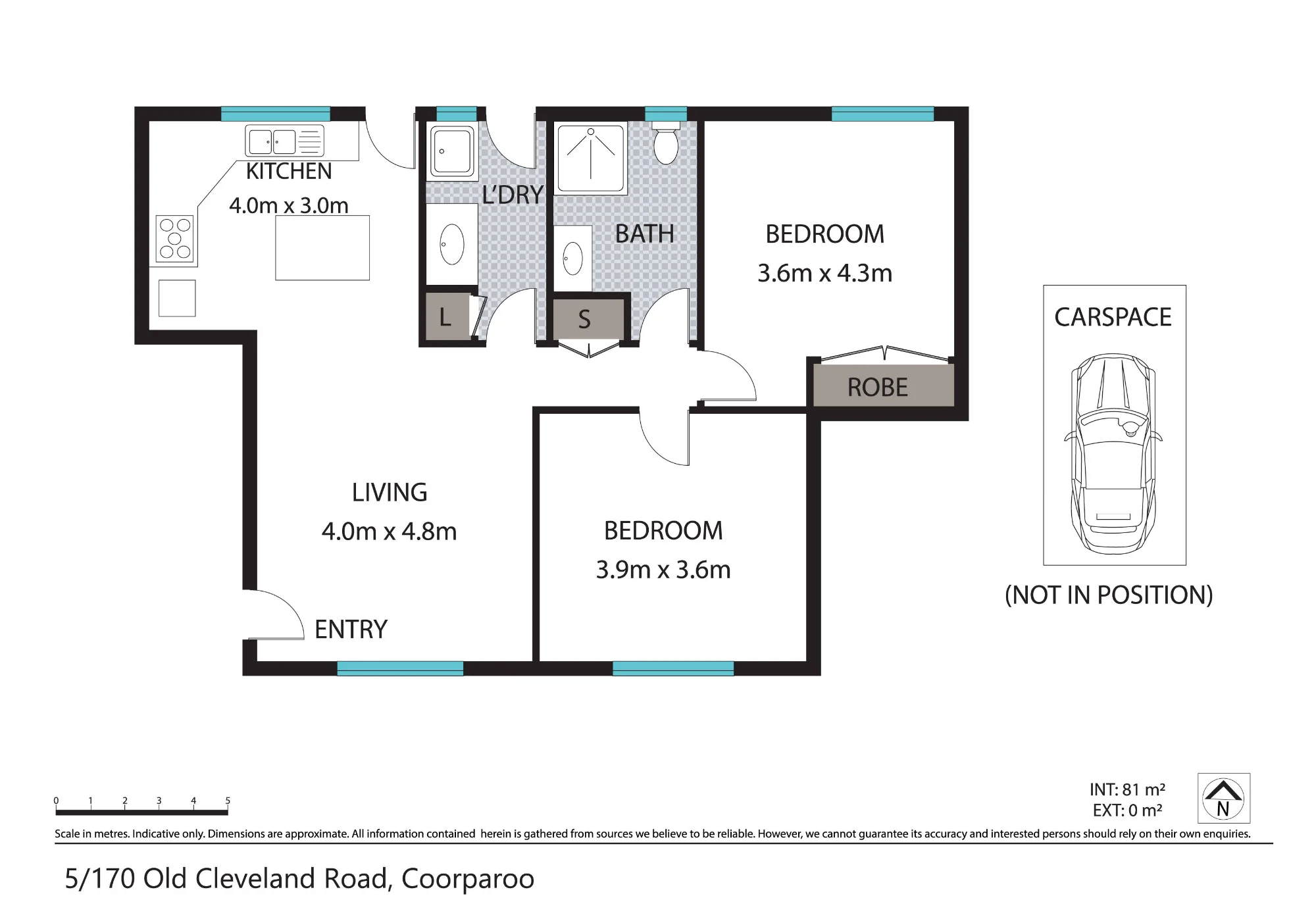 5/170 Old Cleveland Road, Coorparoo, Qld 4151