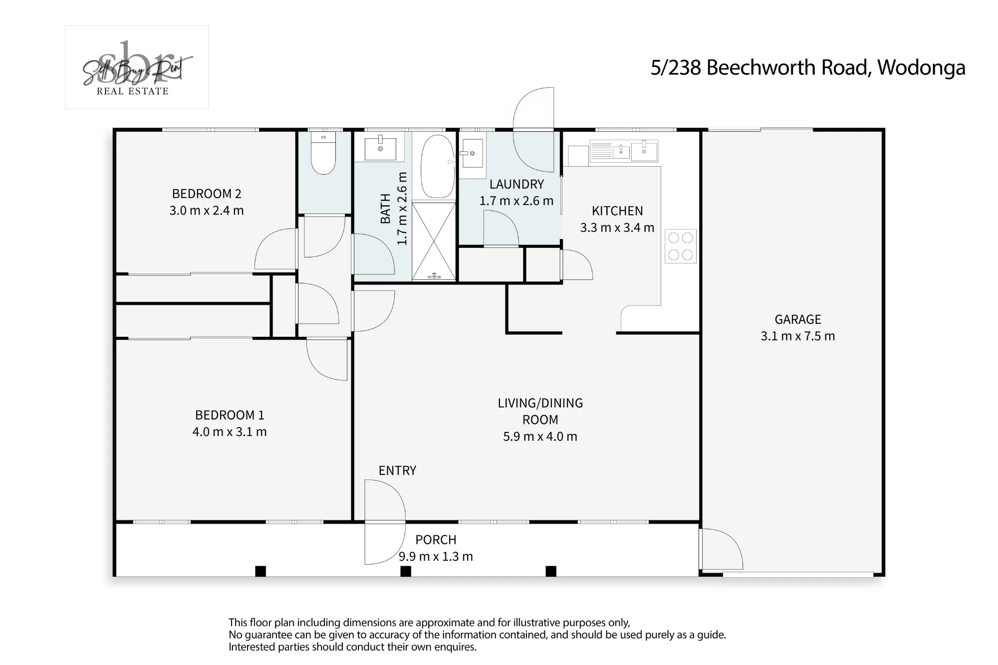 5/238 BEECHWORTH ROAD, Wodonga, Vic 3690