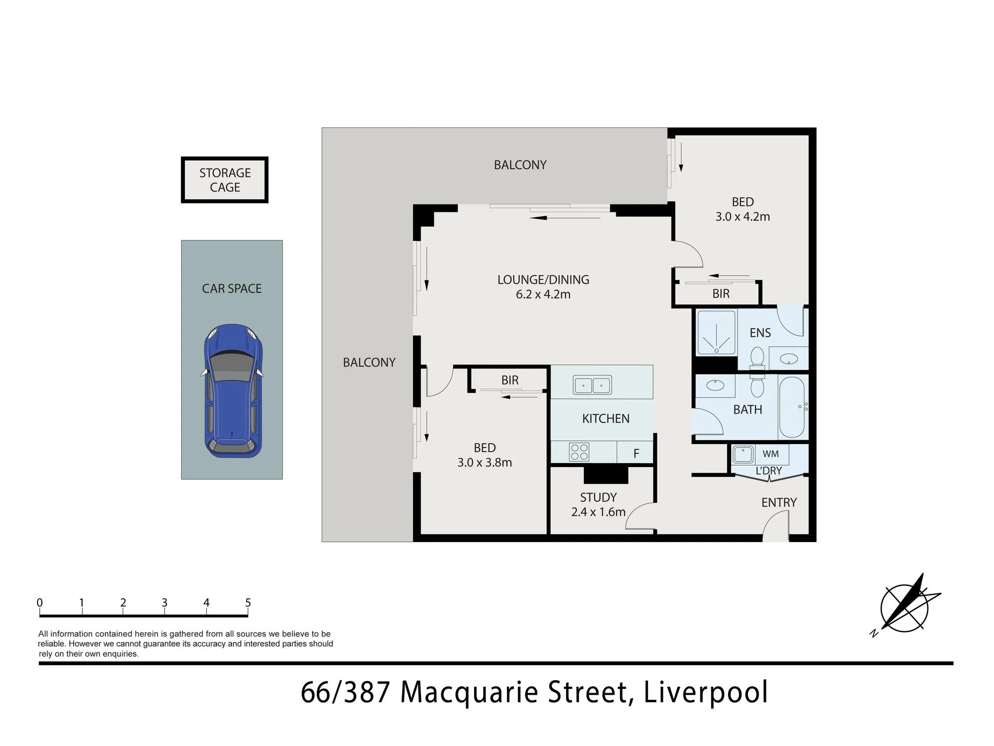 66/387 Macquarie Street, Liverpool, NSW 2170