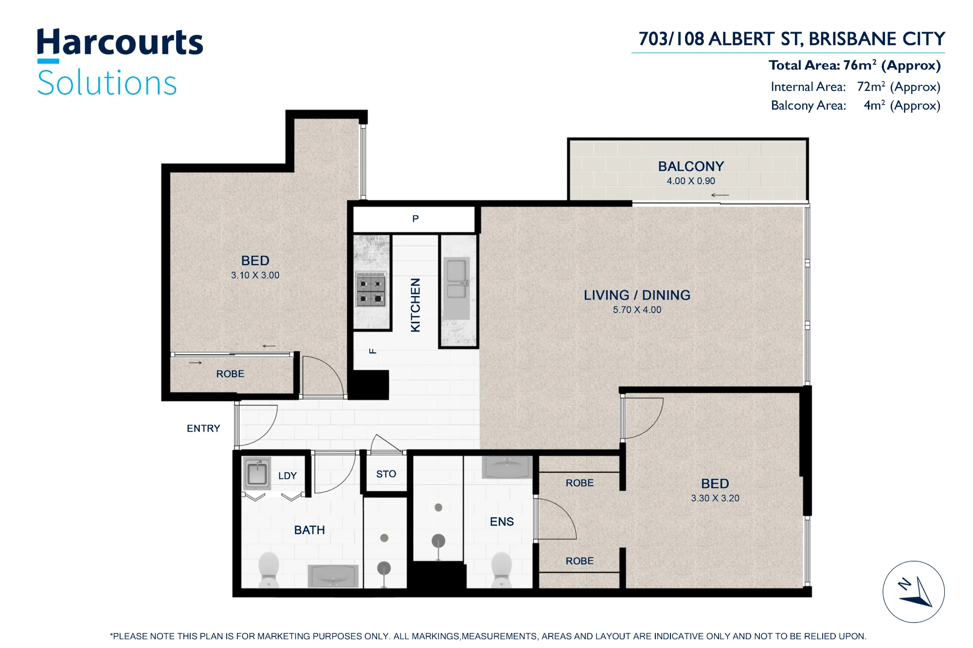 703/108 Albert Street, Brisbane City, Qld 4000