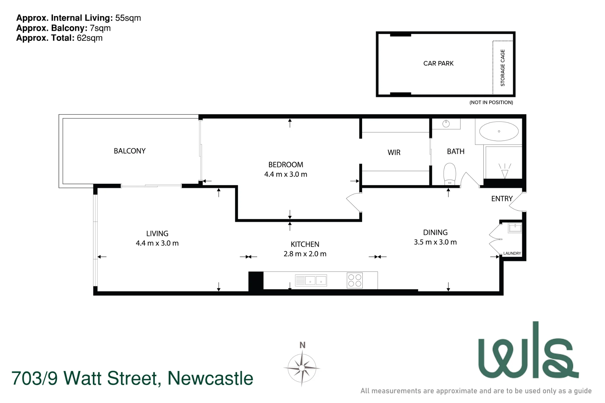 703/9 Watt Street, Newcastle, NSW 2300