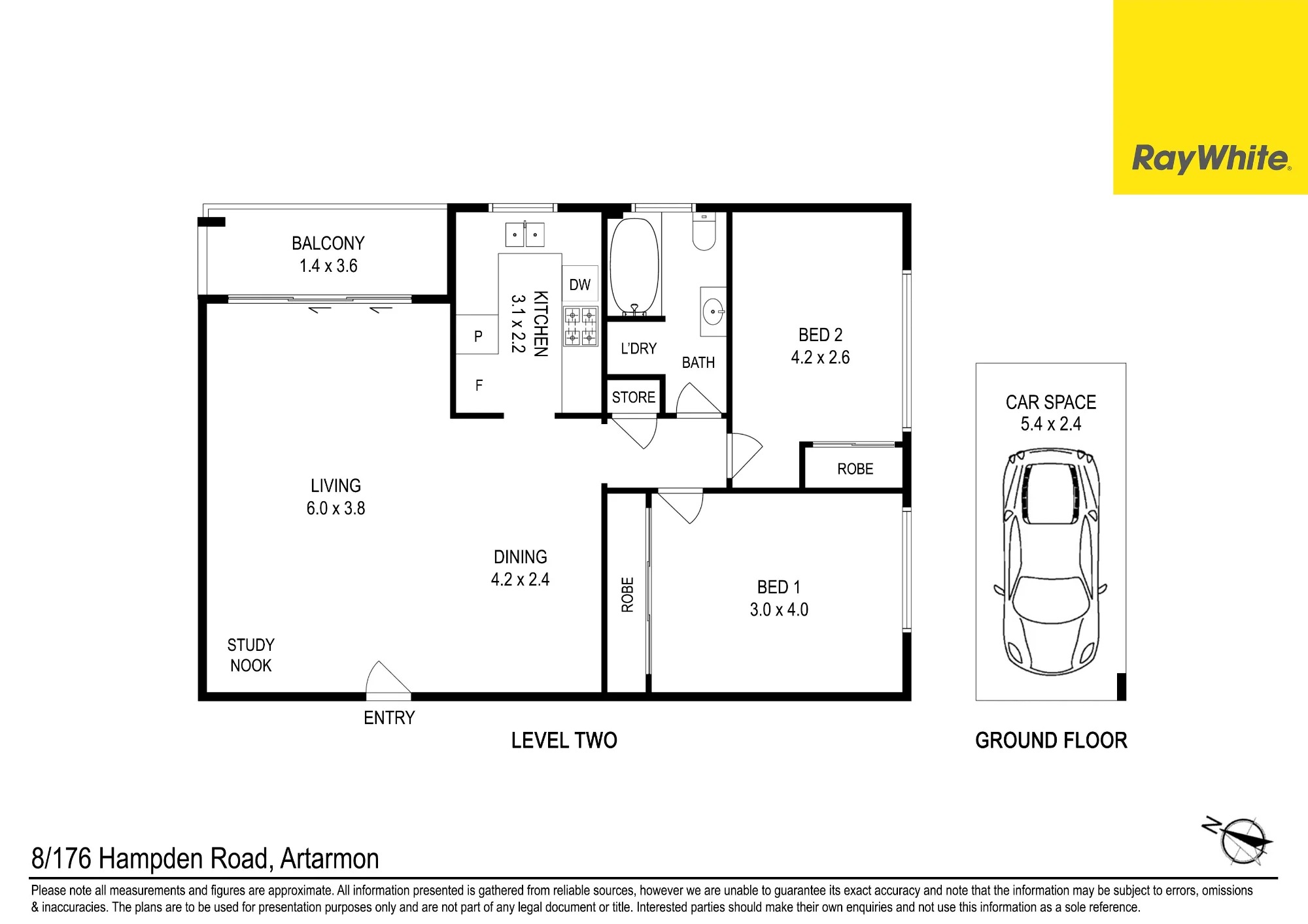 8/176 Hampden Road, Artarmon NSW 2064