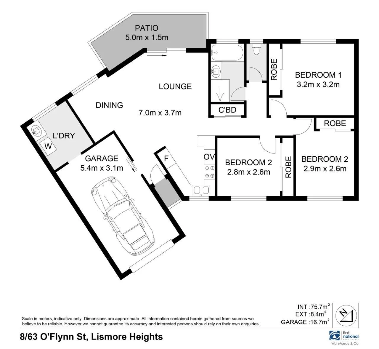 8/63 O'Flynn Street, Lismore Heights, NSW 2480