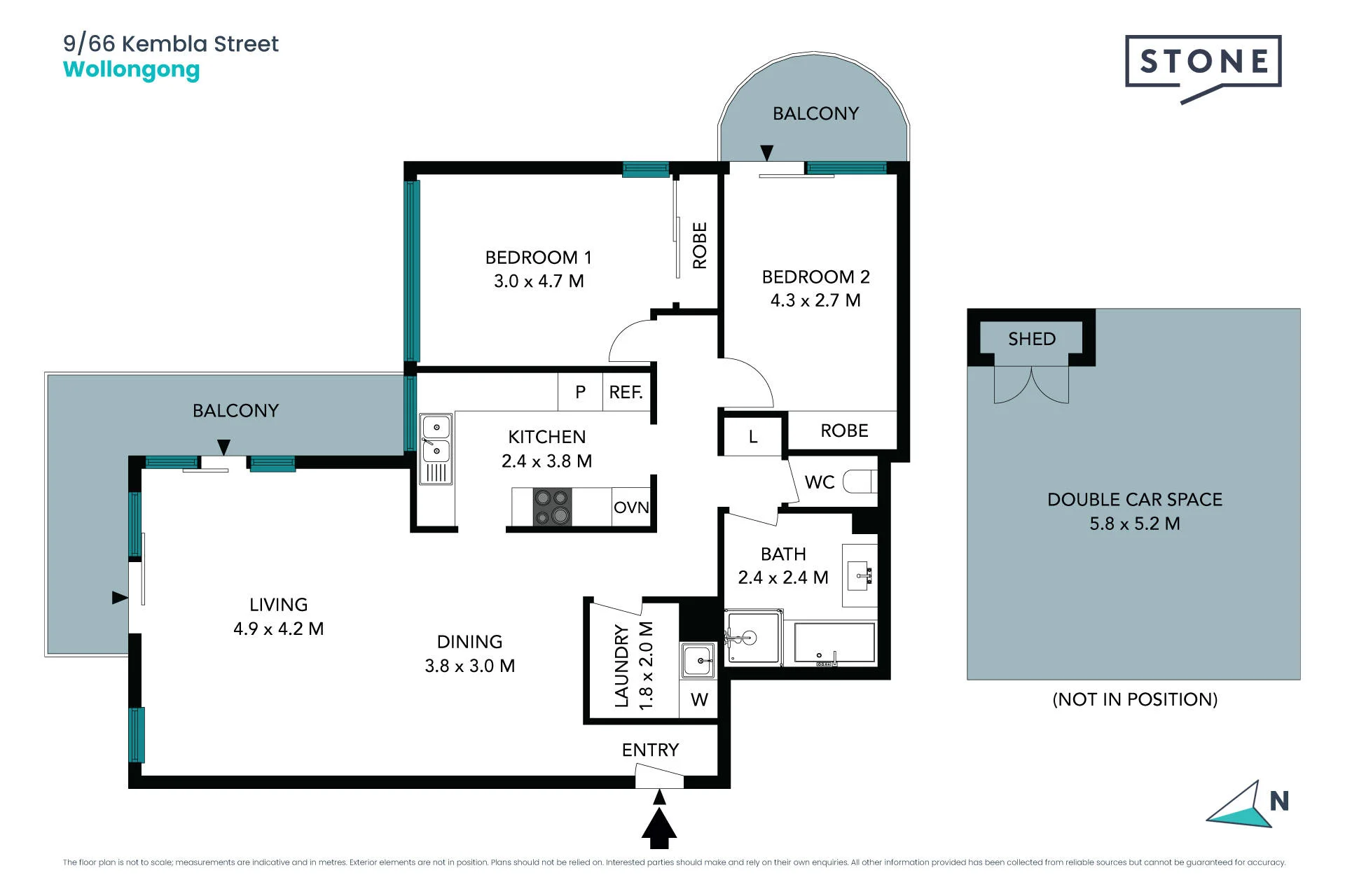 9/66 Kembla Street, Wollongong, NSW 2500