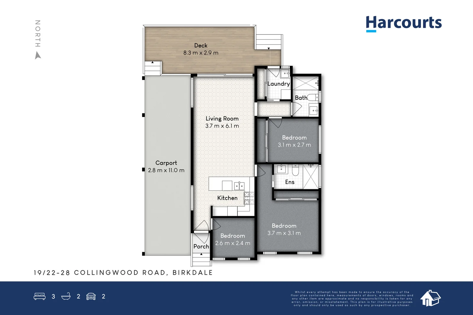 19/22-28 Collingwood Road, Birkdale, Qld 4159