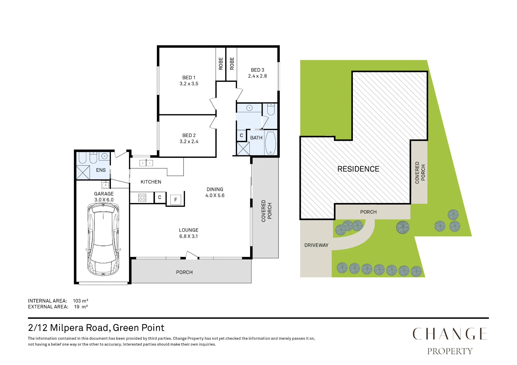 2/1 Greenlee Street, Green Point, NSW 2251
