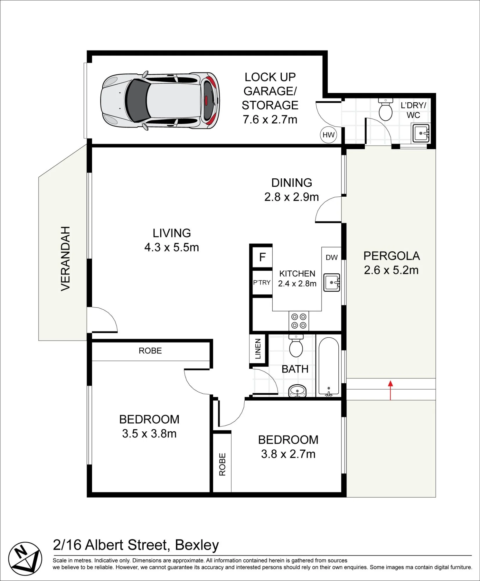 2/16 Albert Street, Bexley NSW 2207