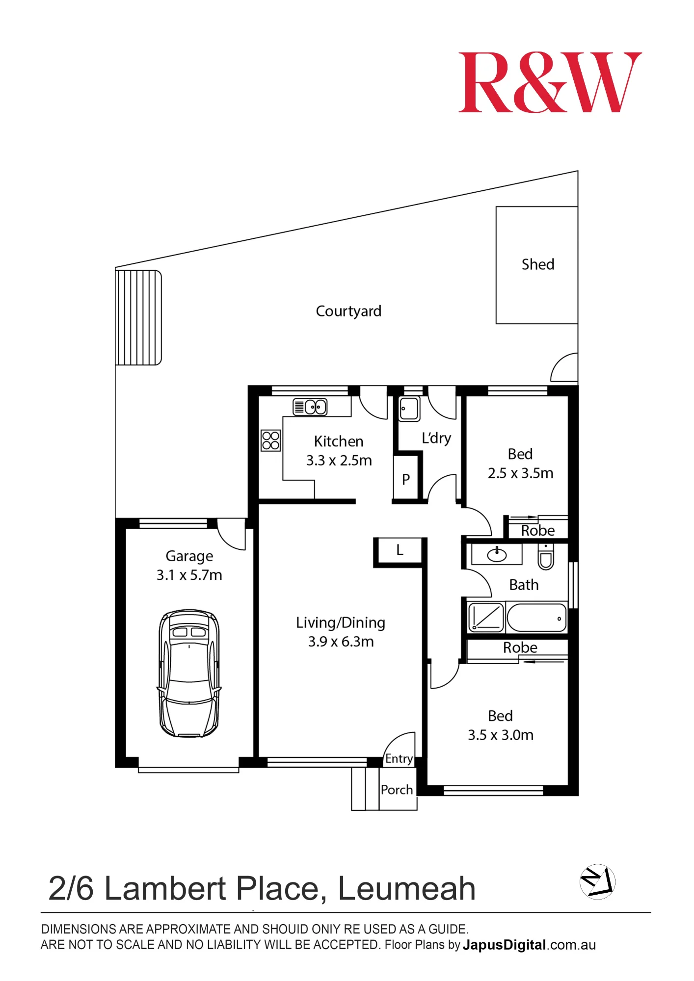 2/6 LAMBERT PLACE, Leumeah, NSW 2560