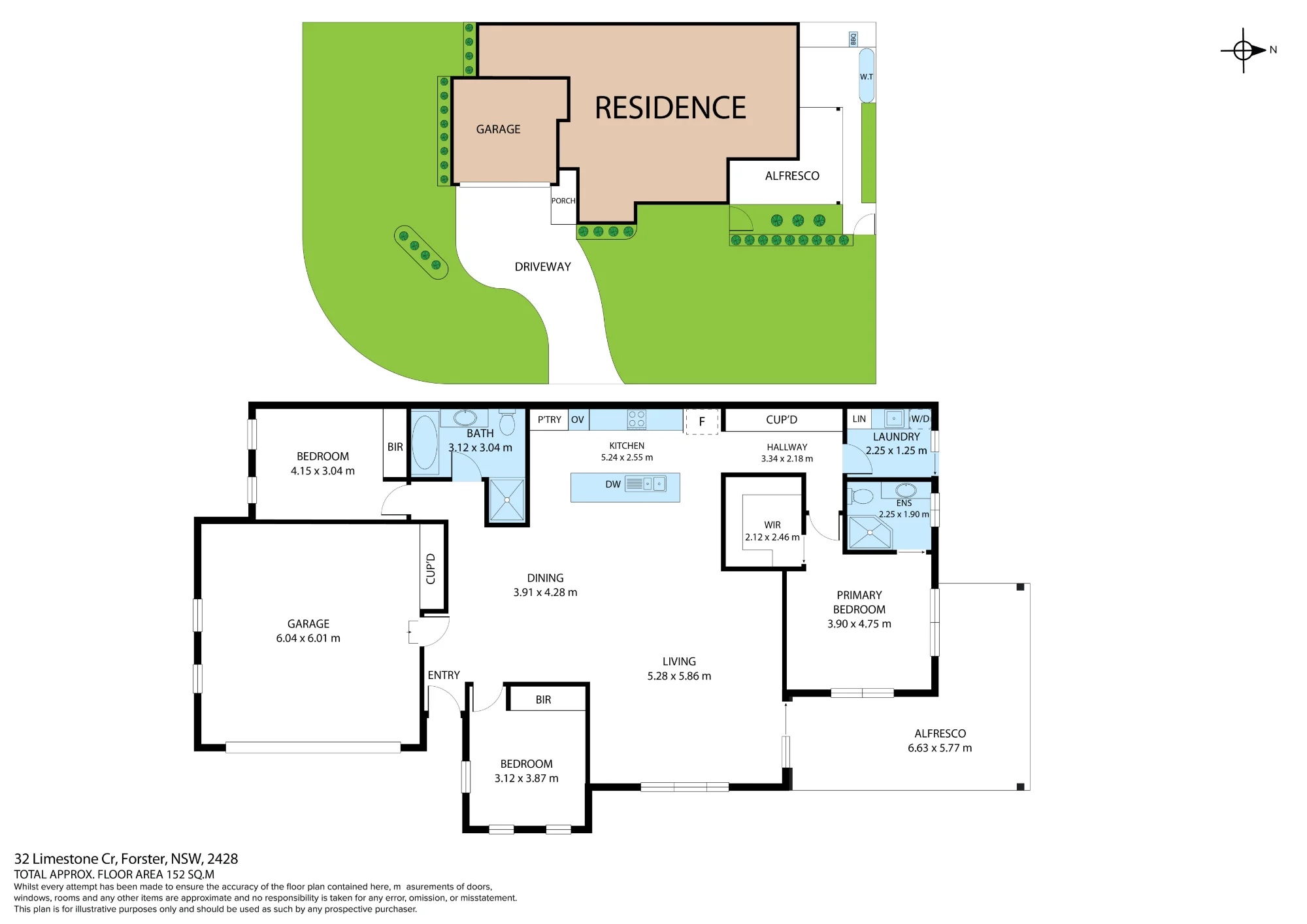 32 Limestone Crescent, Forster, NSW 2428