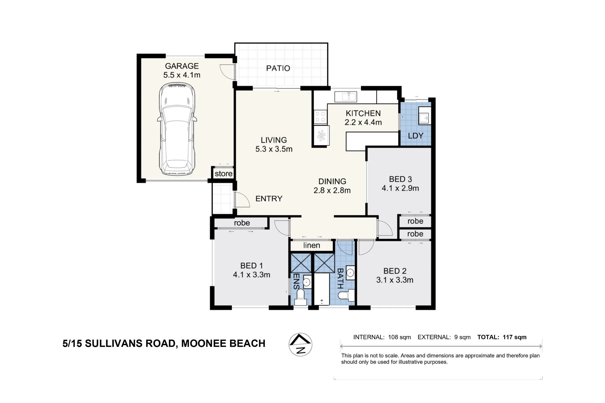 5/15 Sullivans Road, Moonee Beach, NSW 2450