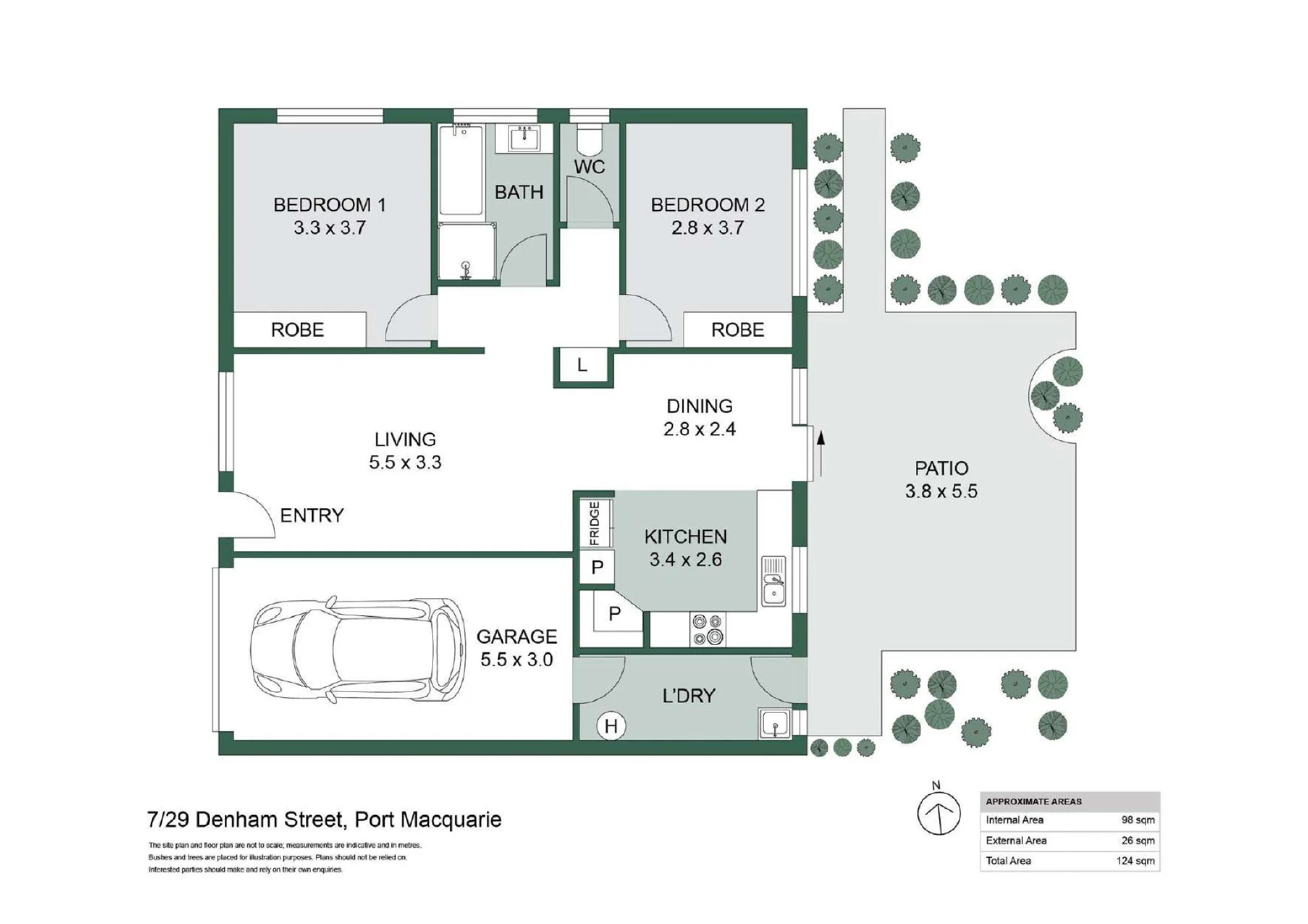 7/29 Denham Street, Port Macquarie, NSW 2444