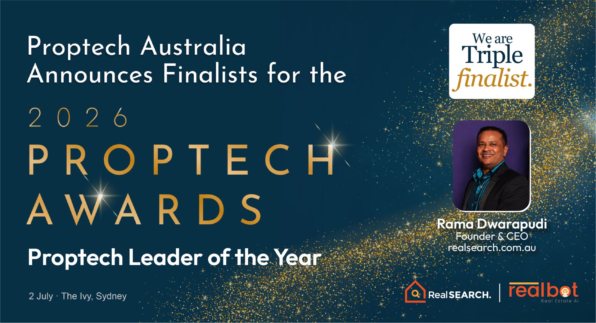 RealSearch.com.au Named Finalist in Four Major Categories at the 2026 Proptech Awards