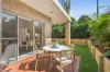 Sunlit garden apartment with expansive north-facing courtyard