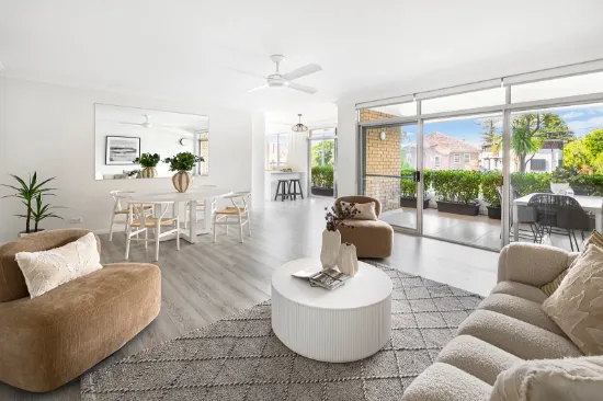 Bright Coastal Apartment With Terrace And Entertaining Balcony