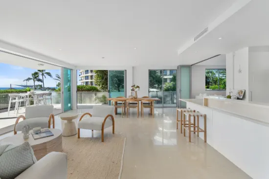 Rare Beachside Sanctuary: Entire Ground Floor Residence with Private Pool