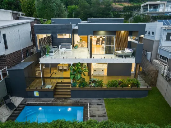 North-Facing Coastal Luxury with Pool, Views & Versatile Dual Living