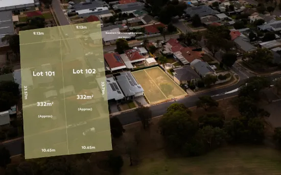 Lot 101 & 102, 3 Redhill Road Ingle Farm, SA 5198