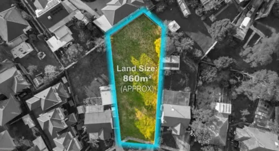 Prime Development Opportunity – 860sqm with Approved Plans for 4 Townhouses