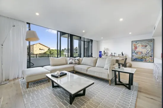 Unique Double-Storey Apartment in Coastal "Canopy" Complex 