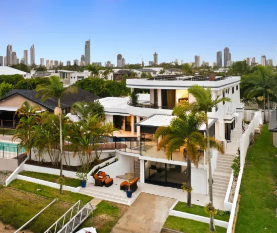 A Landmark Waterfront Residence | Full Concrete Construction & Exceptional Scale