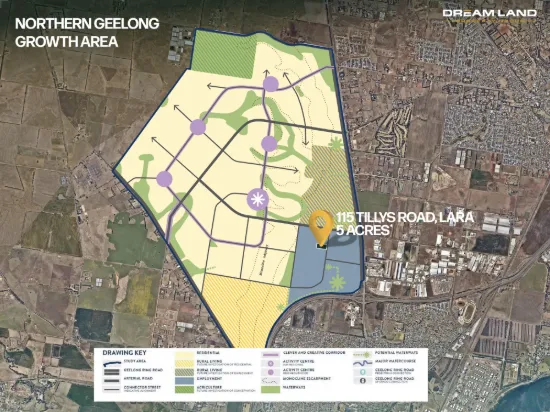 Investment Potential on 5 Acres in Rapidly Growing Lara