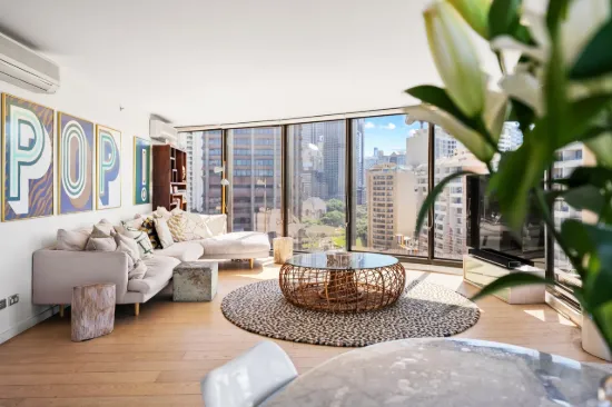 Iconic Glass-Wrapped Designer Penthouse