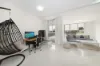 Exceptional Open Plan One-Bedroom Unit with Study Featuring a Spacious Paved Courtyard