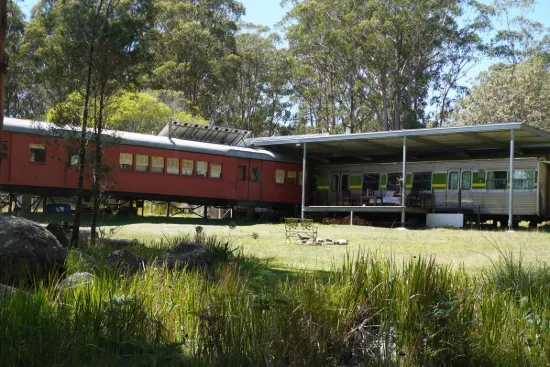 ALL ABOARD FOR BALD ROCK STATION !