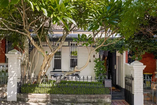 Classic terrace with private courtyard garden in Annandale's north