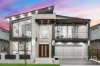 A Bold Modern Residence Infused with Refined, Bespoke Finishes
