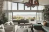A Bold Statement Framed by Landscaped Beauty with 270-Degree Snowy Mountain Views.