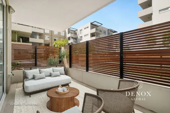 Spacious One Bedroom With Courtyard In A Prime Location