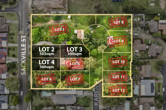Exceptional Opportunity: 3 Individual Lots in Prime Ingleburn Location