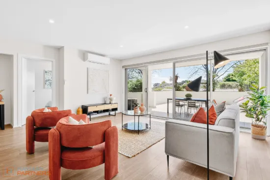 Stylish Three-Bedroom Apartment with Expansive 44m² Entertaining Verandah