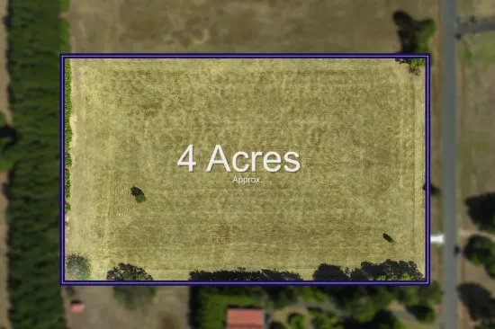 Elevated 4-Acre Vacant Allotment with Sweeping Rural Views
