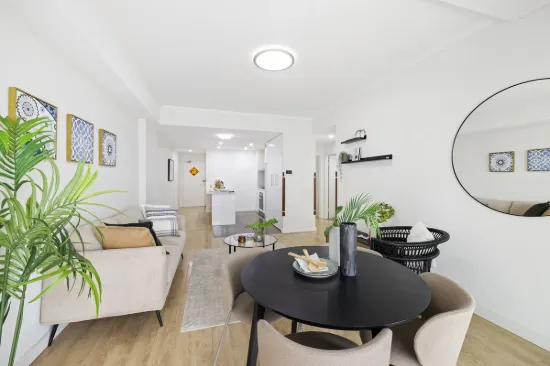 Modern Apartment with Spacious Enclosed Balcony