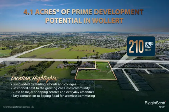 Next to McDonald's, right where growth is happening!