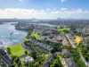 Luxurious Peninsula Family Living with City Glimpses