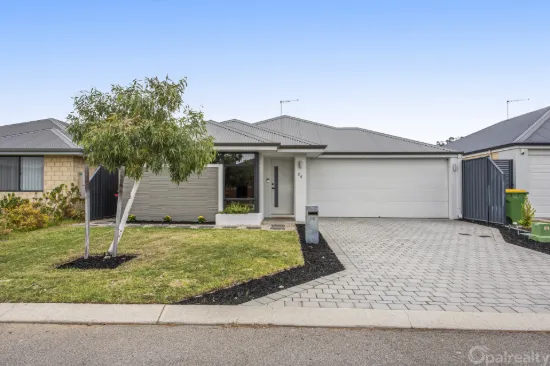 Contemporary three bedroom home with spacious backyard