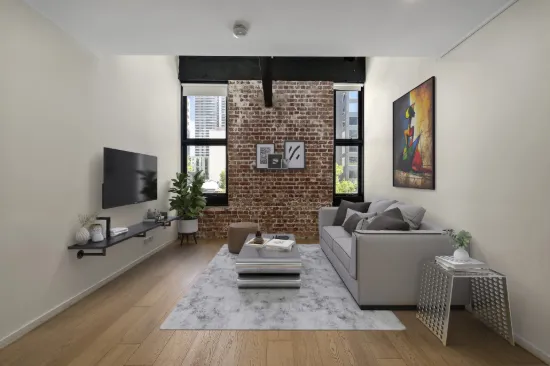 Boutique Top-Floor Warehouse Living
