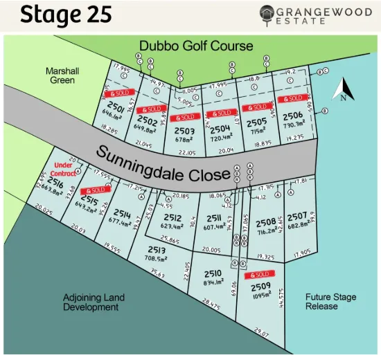 Stage 25 - Premier Golf Course Location!
