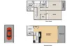 Stylish Dual-Level Apartment in Secure Complex