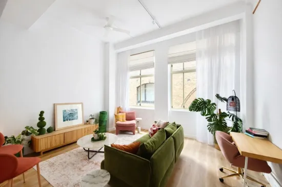 Desirable Oversized One-Bedroom Loft in an Iconic Warehouse Conversion