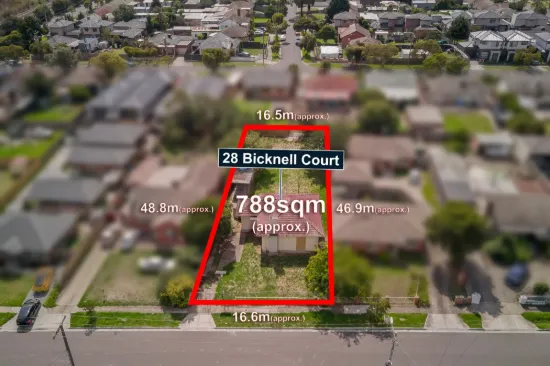 788m2 (approx.) is the land of opportunity.