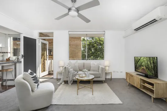 Generous one-bedroom with home office and garage