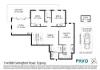 Total 134sqm, three bedroom apartment